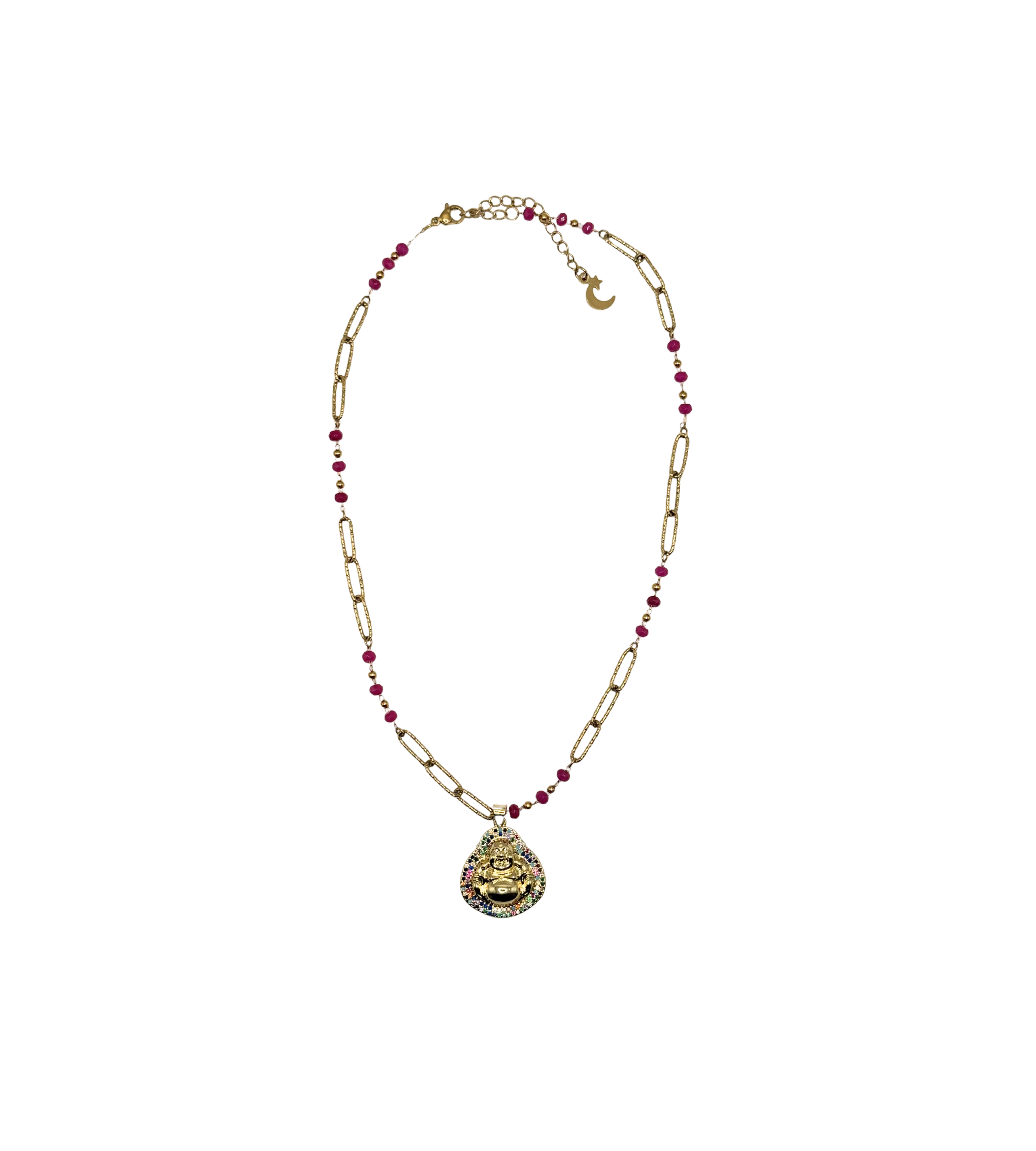 Golden colorful buddha