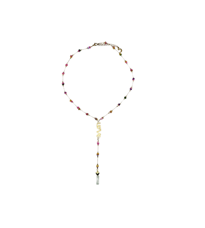 Golden colorful love