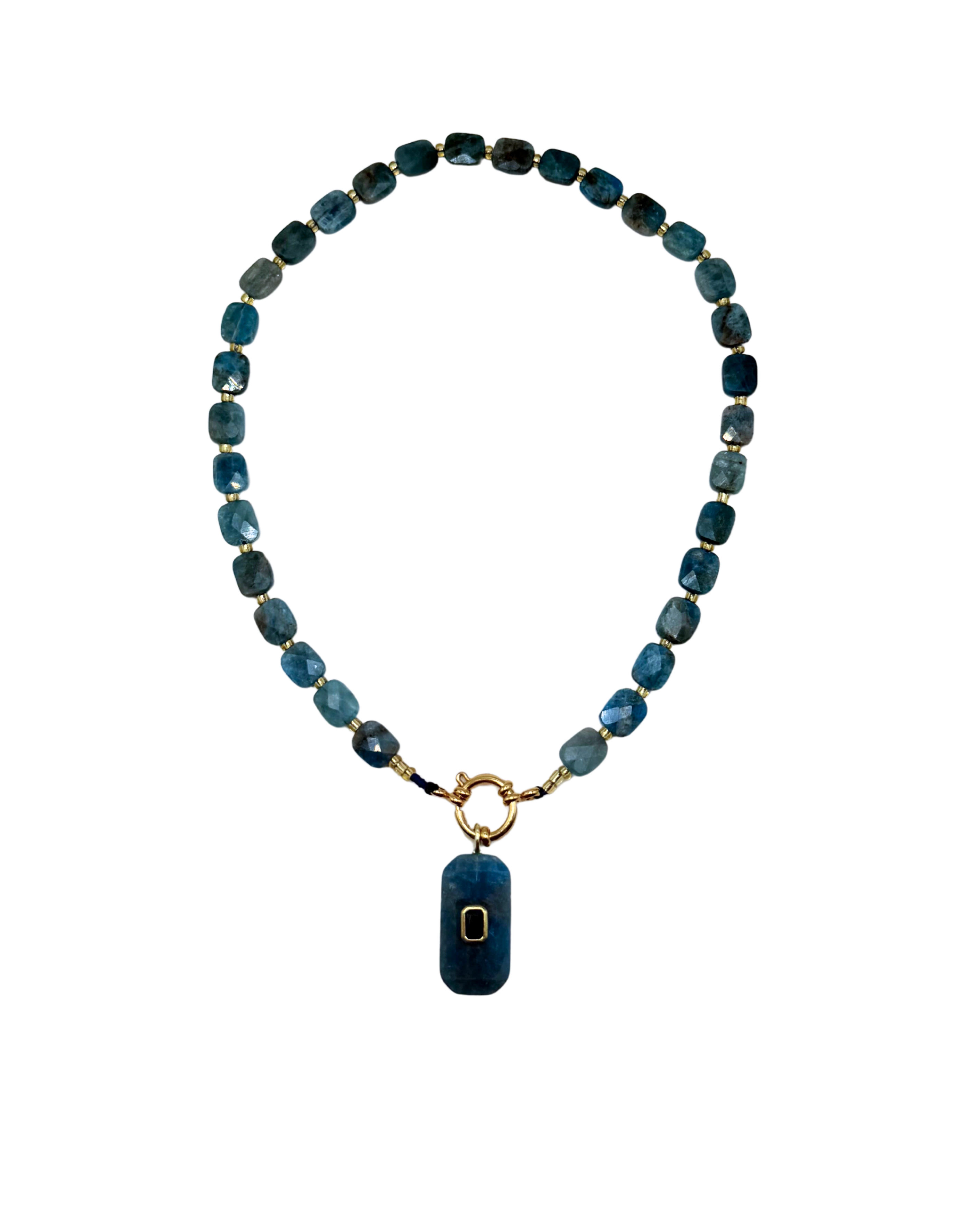 Blue Stone Necklace