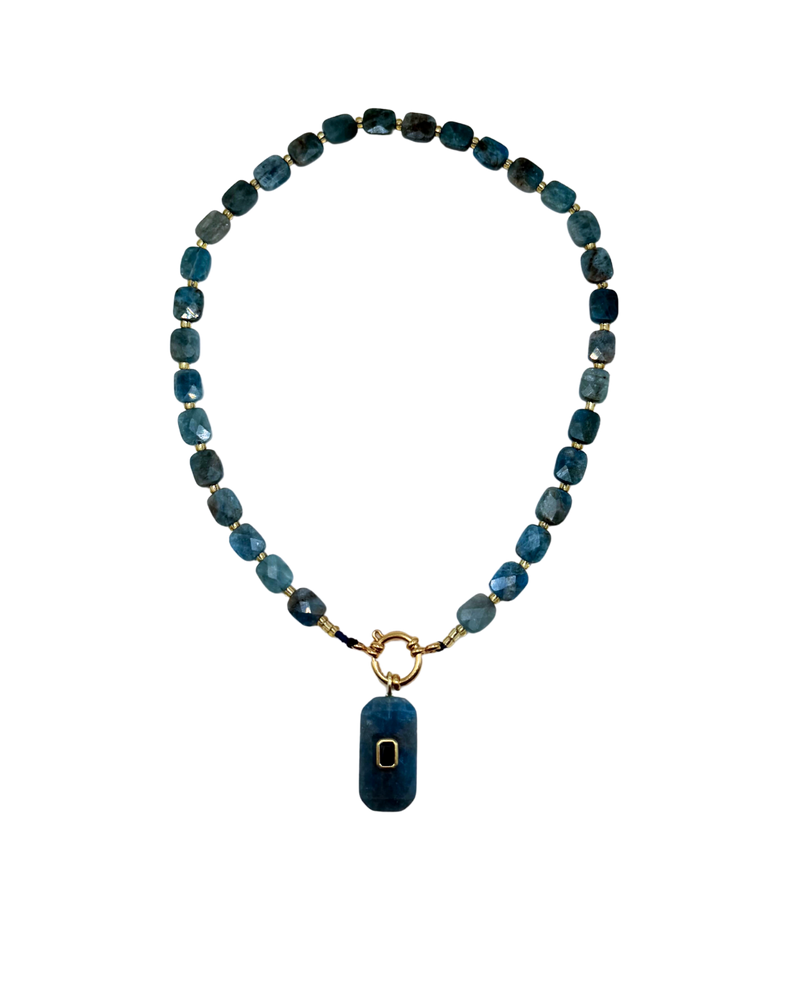 Blue Stone Necklace