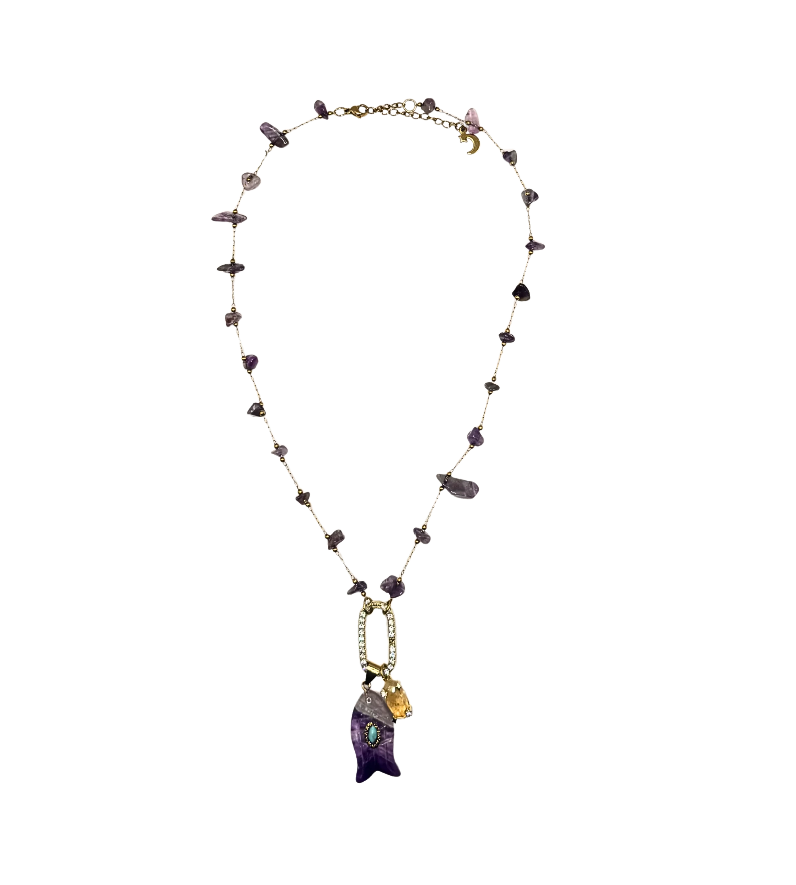 Golden amethyst fish