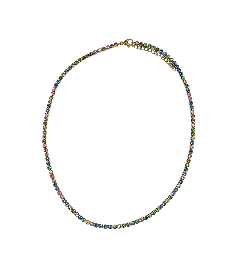 Golden pastel tennis