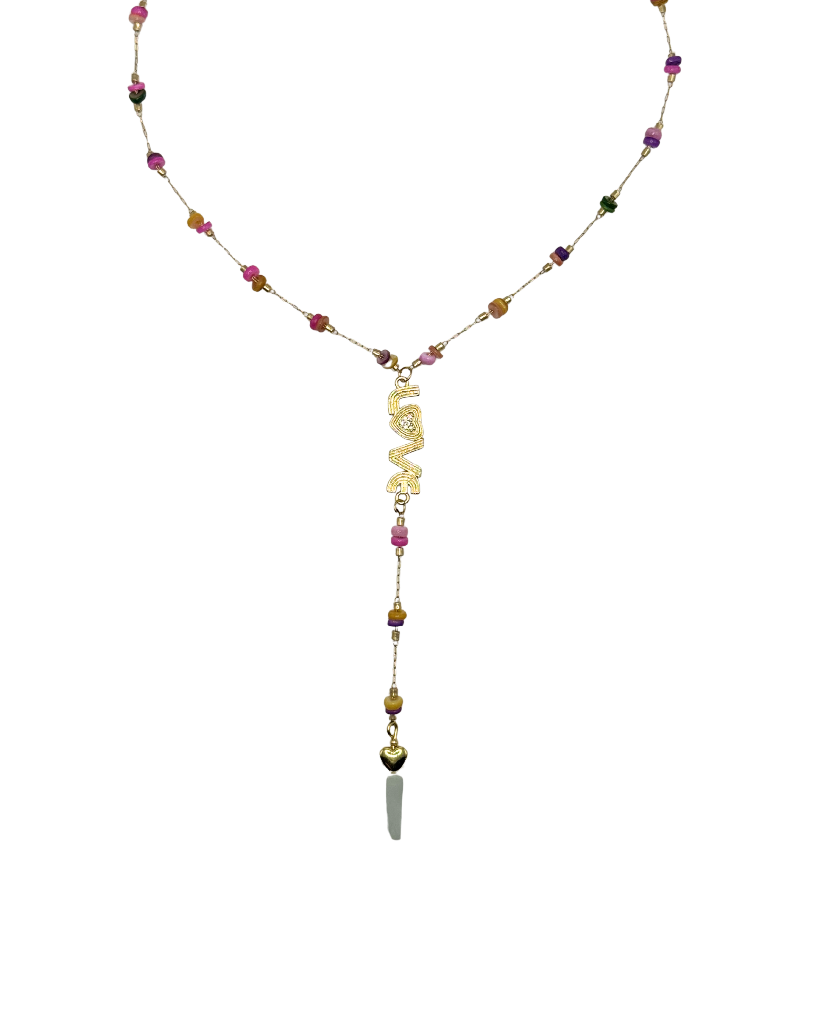 Golden colorful love