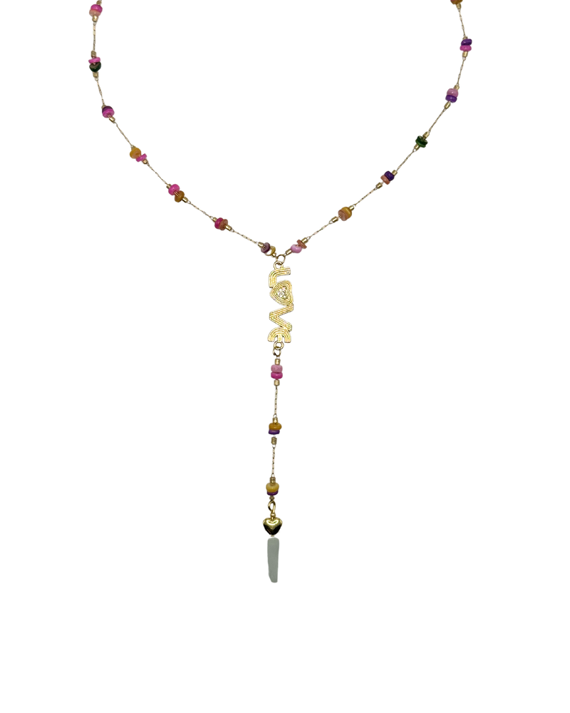 Golden colorful love