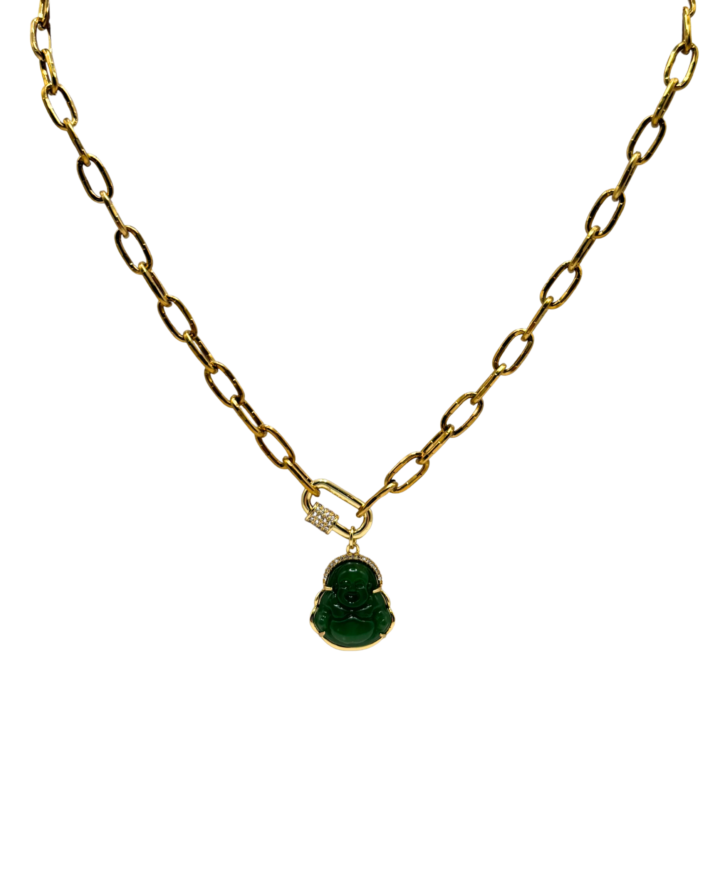 Golden Green Buddha