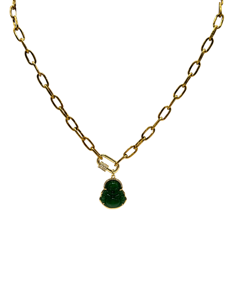 Golden Green Buddha