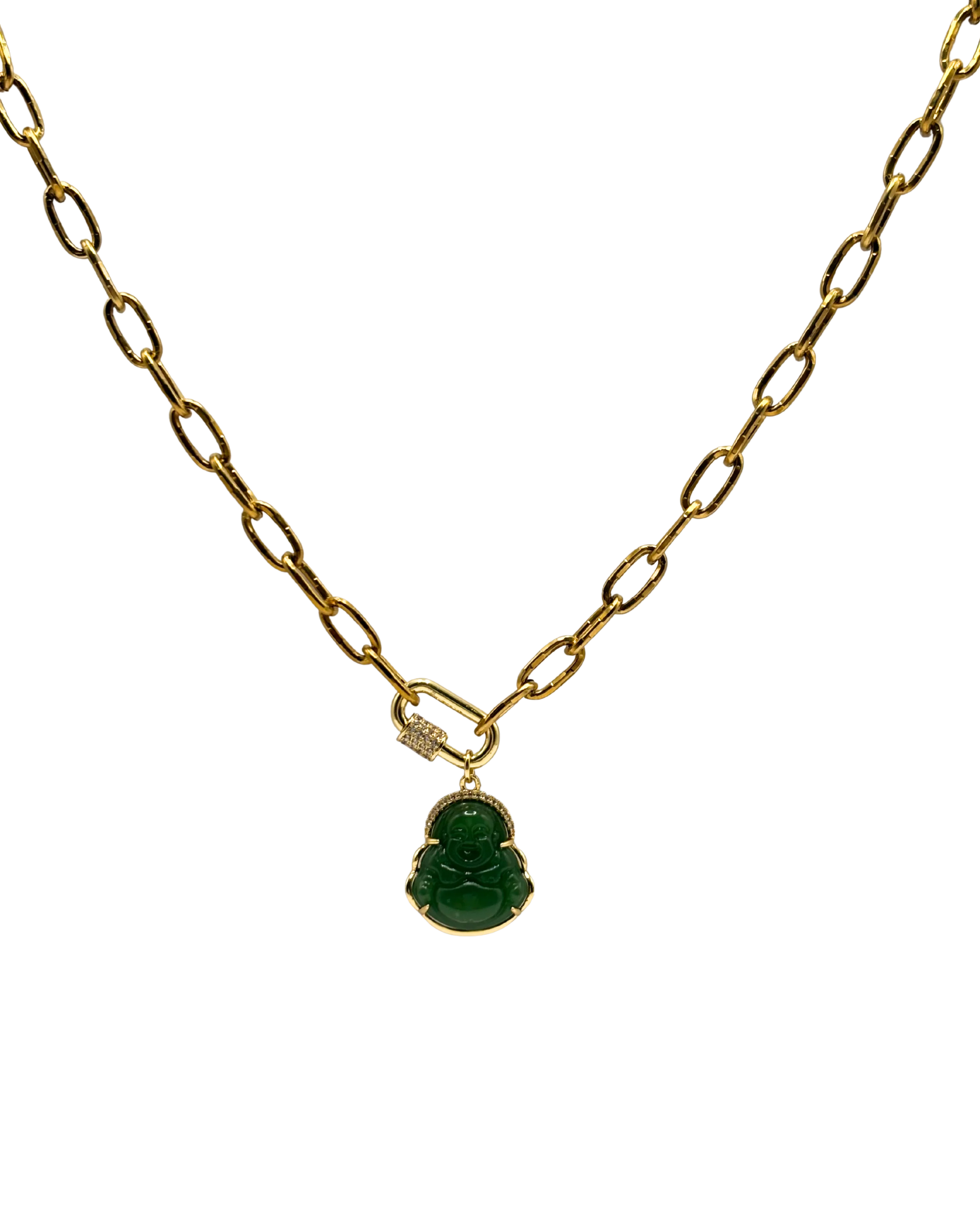 Golden Green Buddha