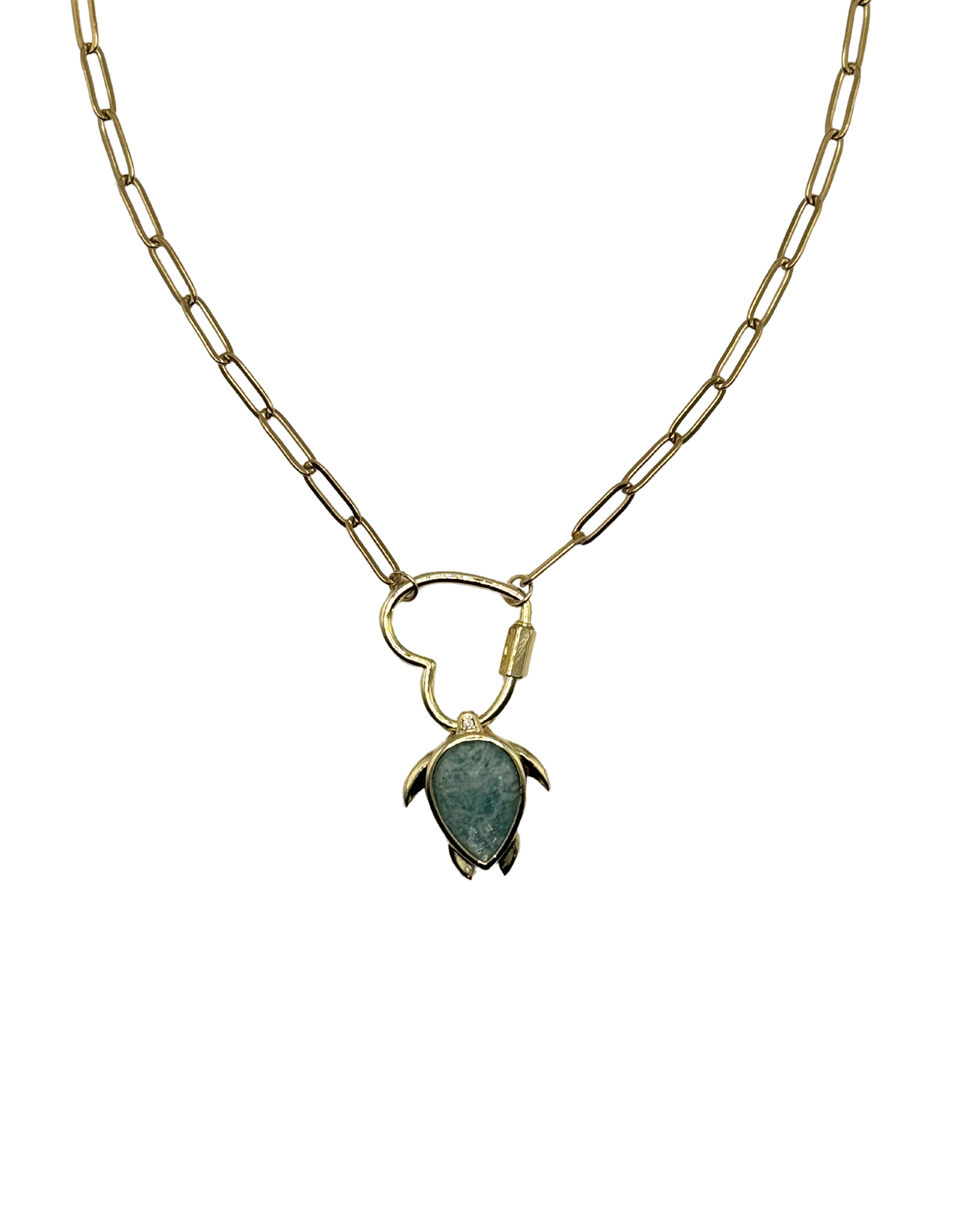 Golden amazonite turtle