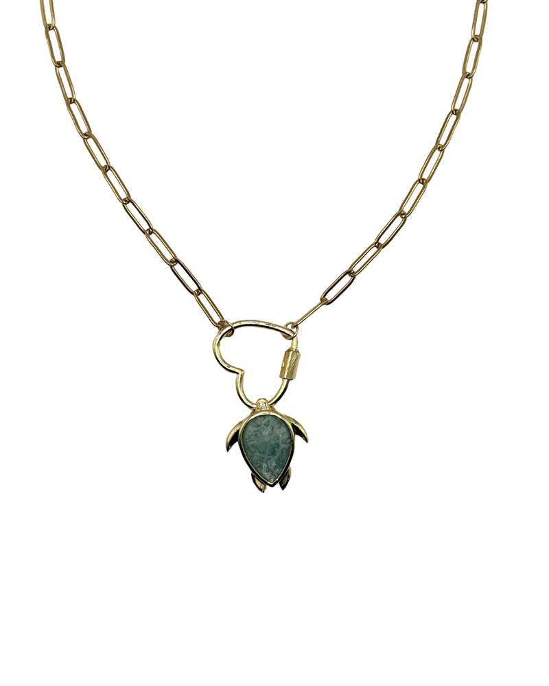 Golden amazonite turtle