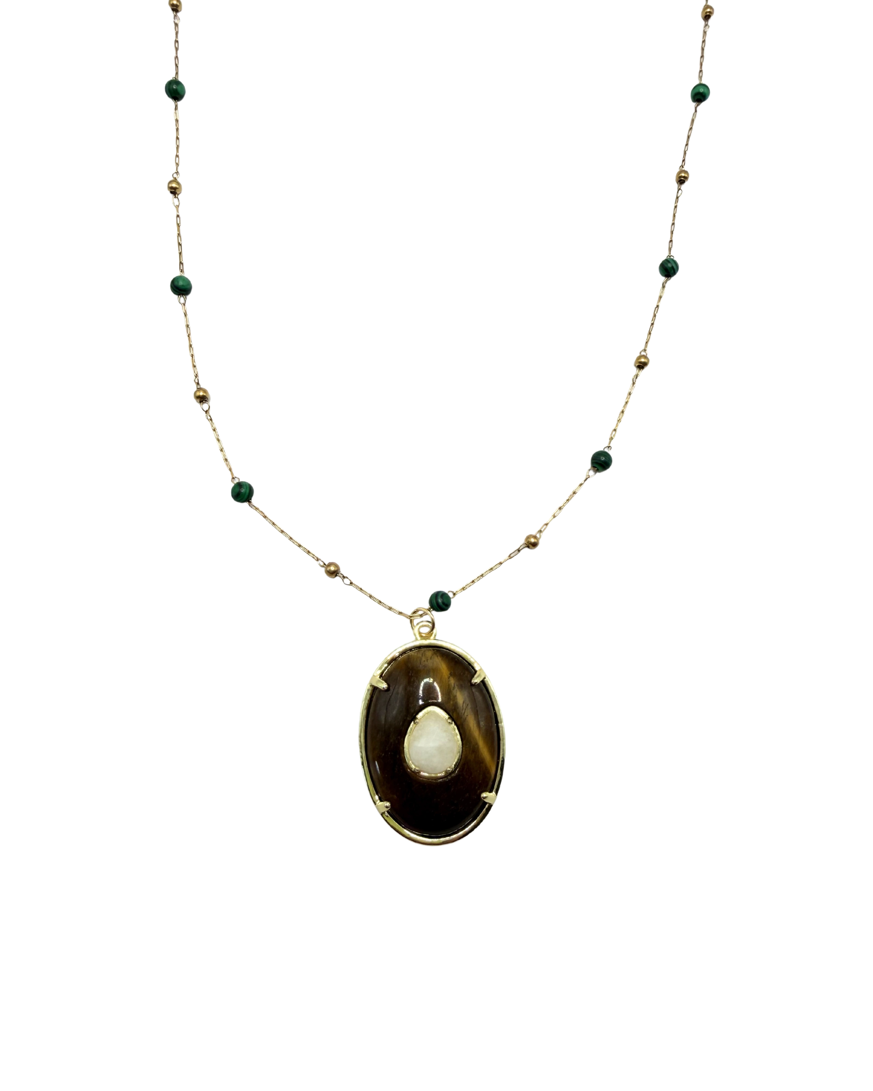 Golden Eclipse Necklace