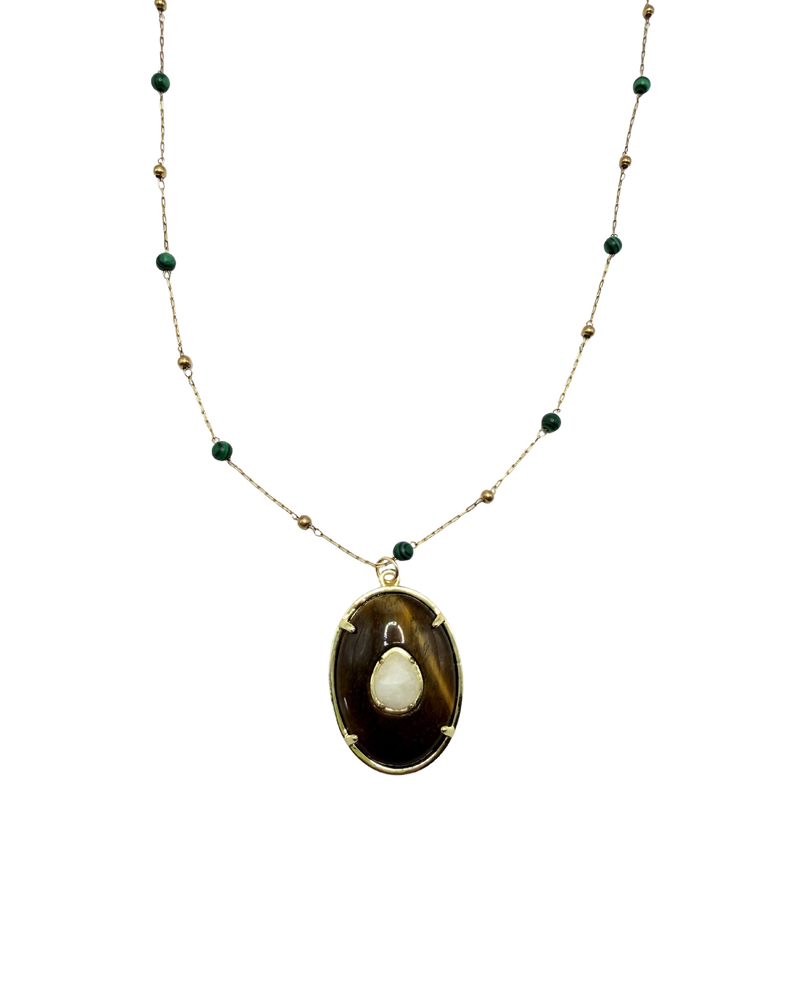 Golden Eclipse Necklace