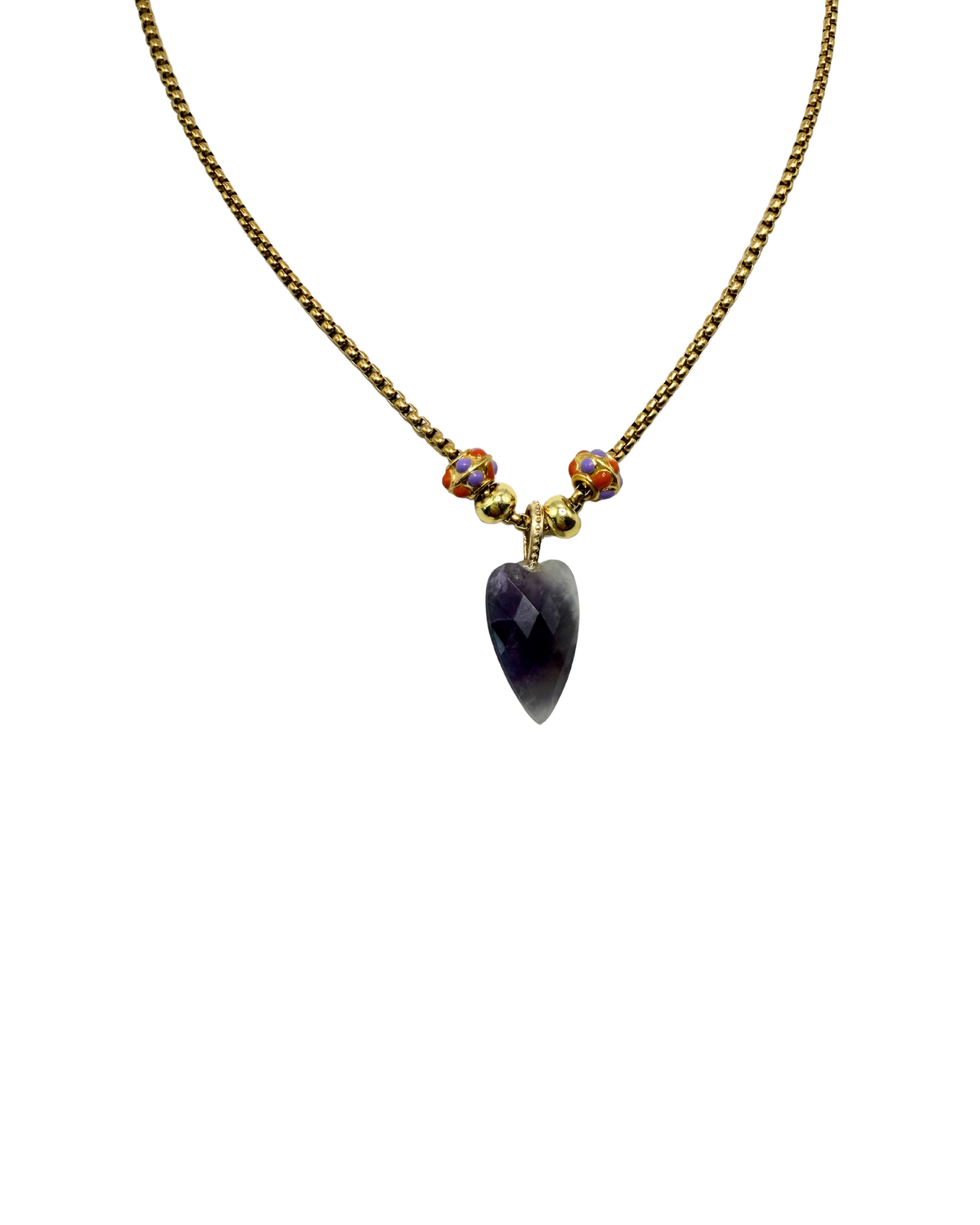 Amethyst Heart