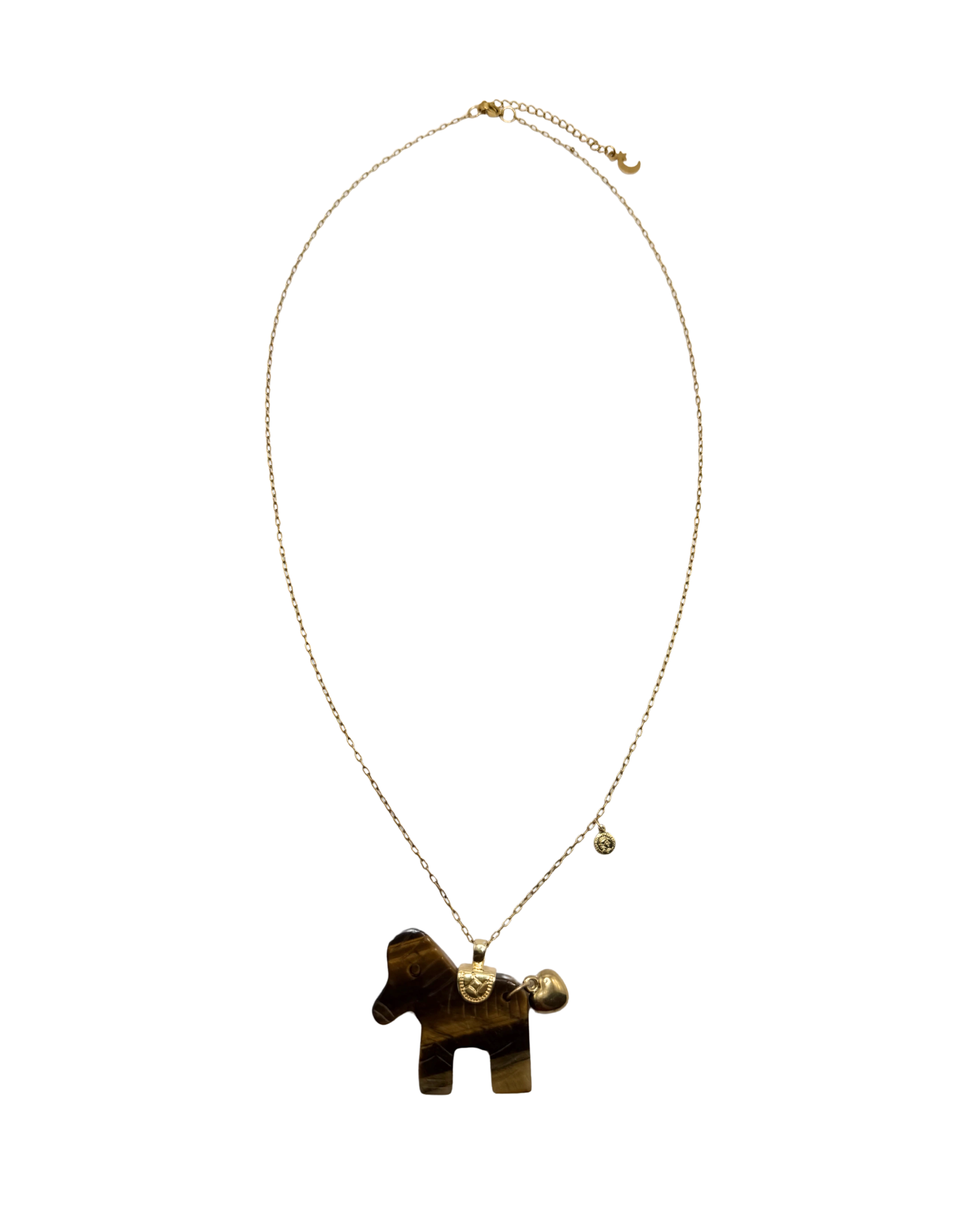 Golden Horse Necklace