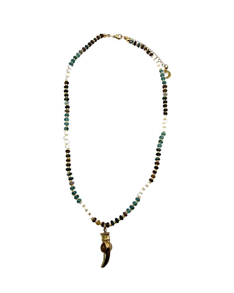 Golden Fang Beads
