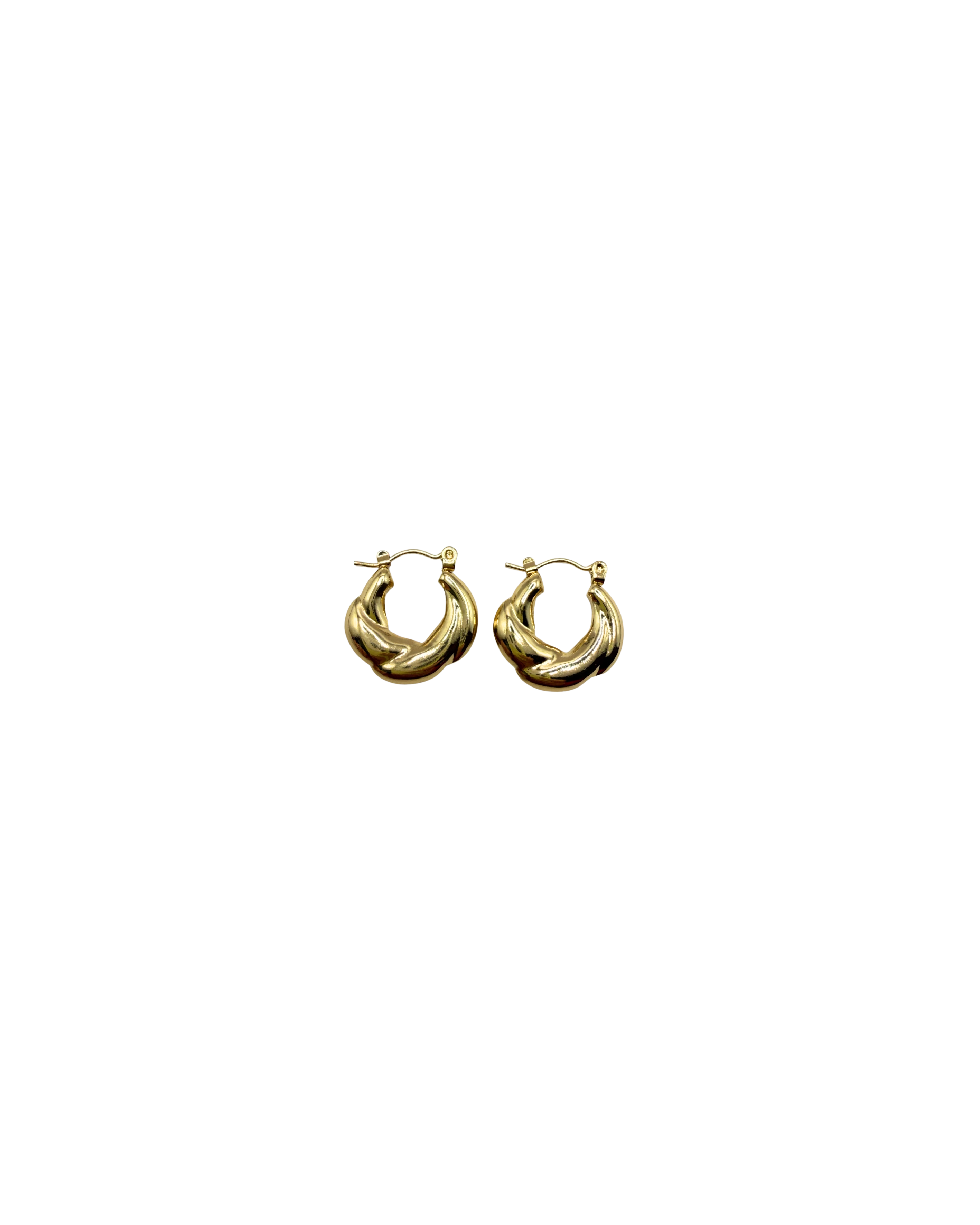 Twisted Chunky Hoops