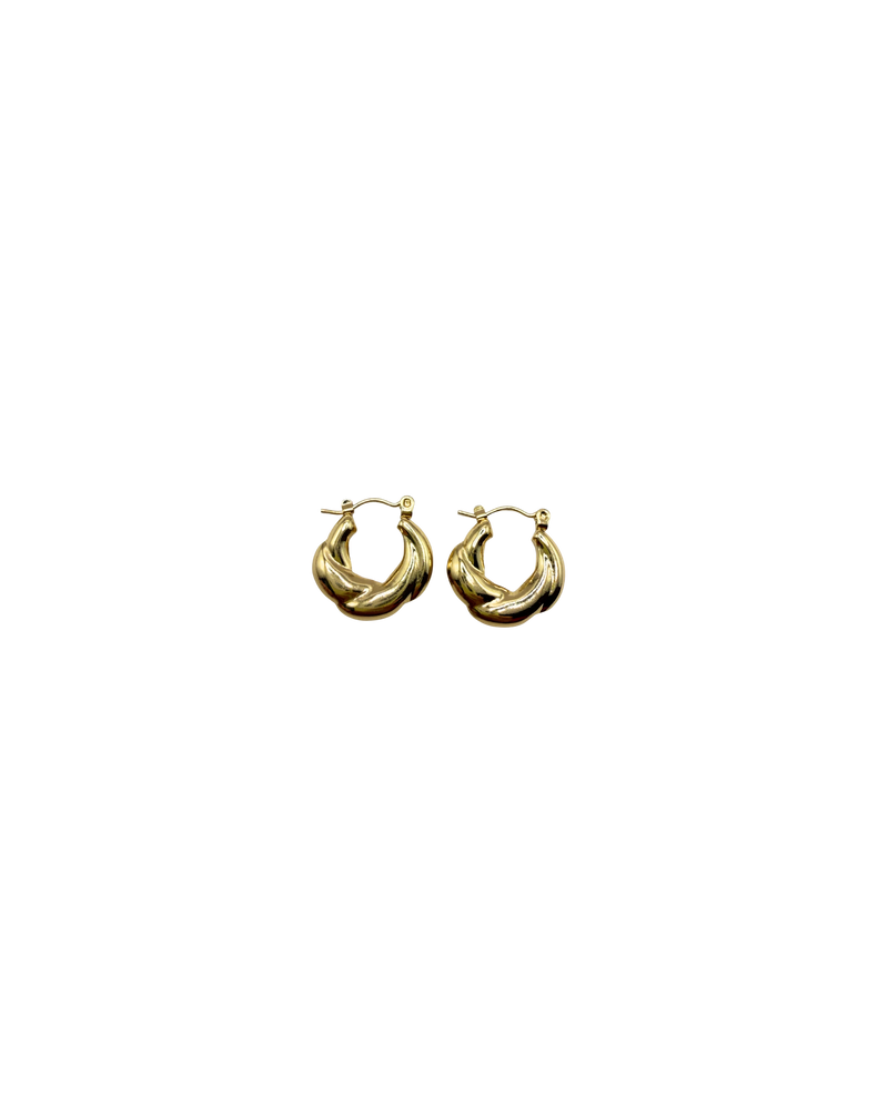 Twisted Chunky Hoops