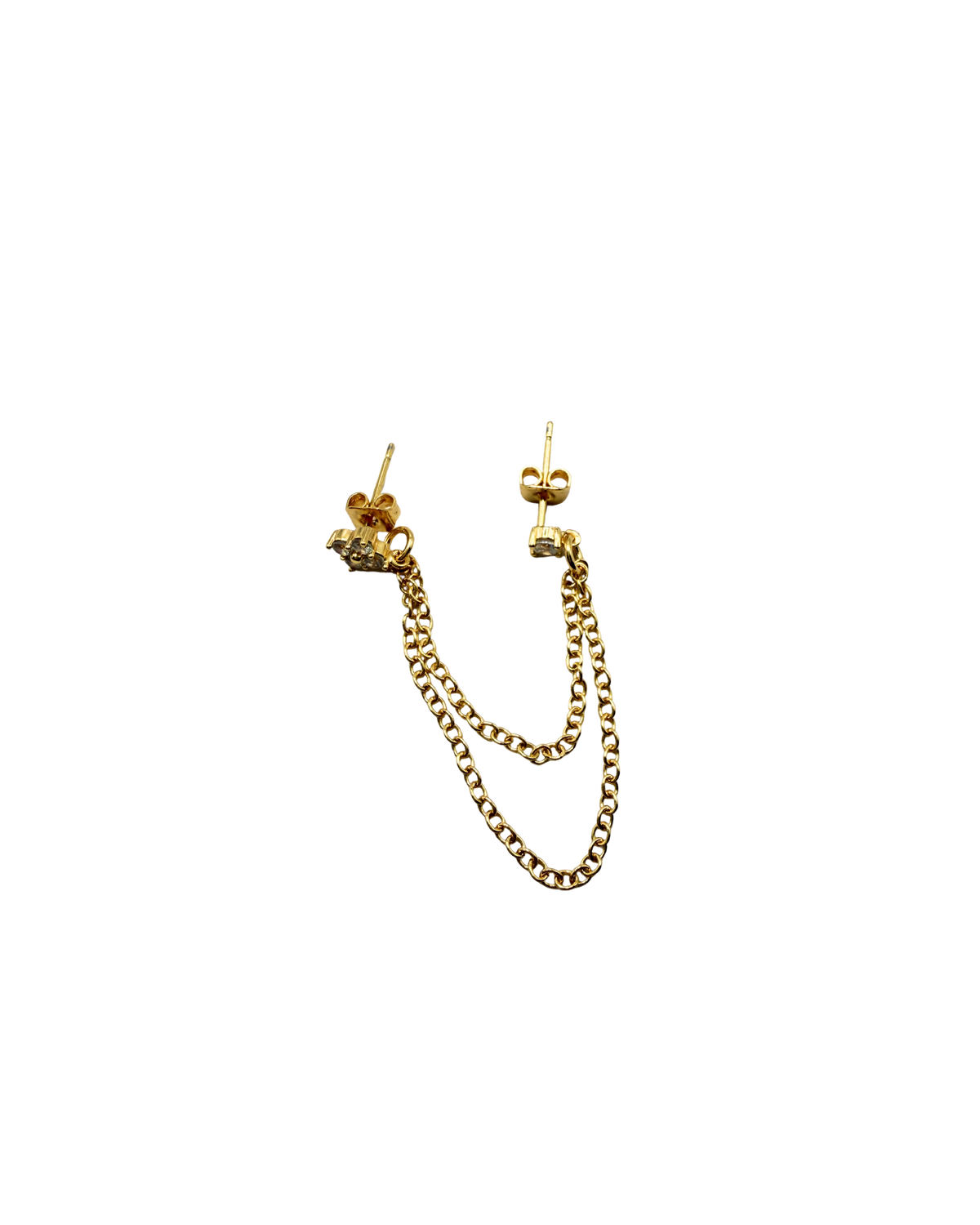 Double Chain Stud