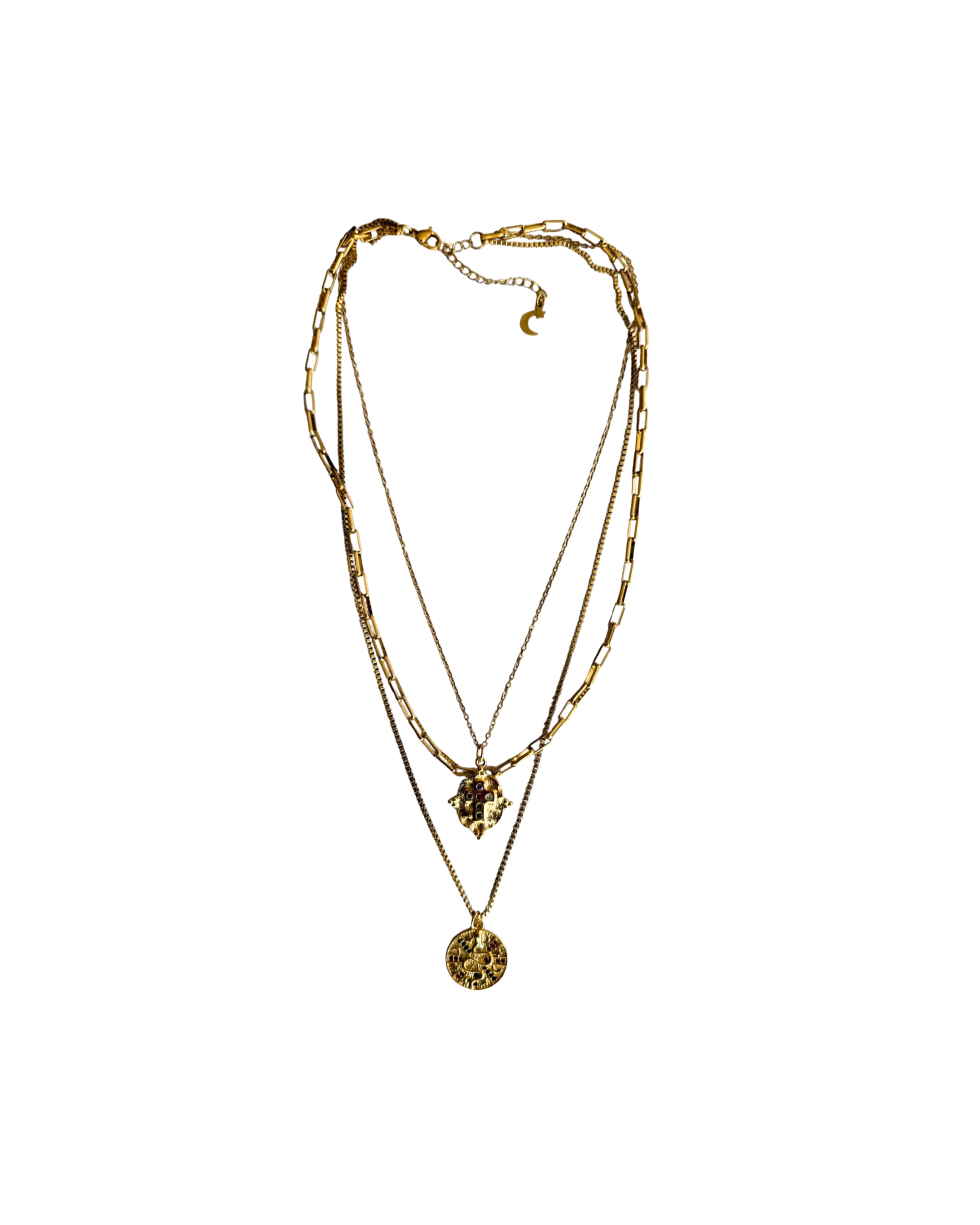 Golden pink - three in one