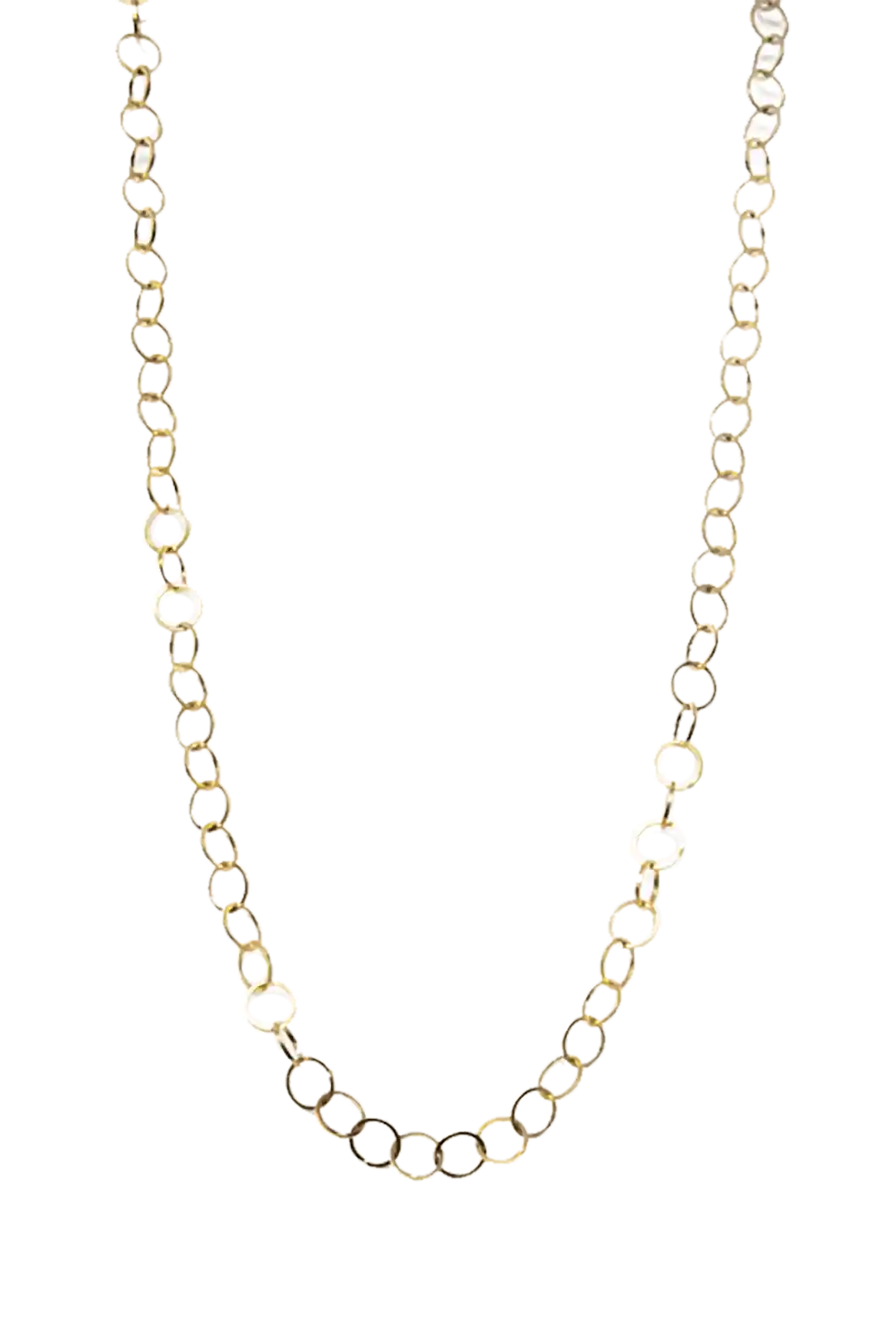 Golden round chain