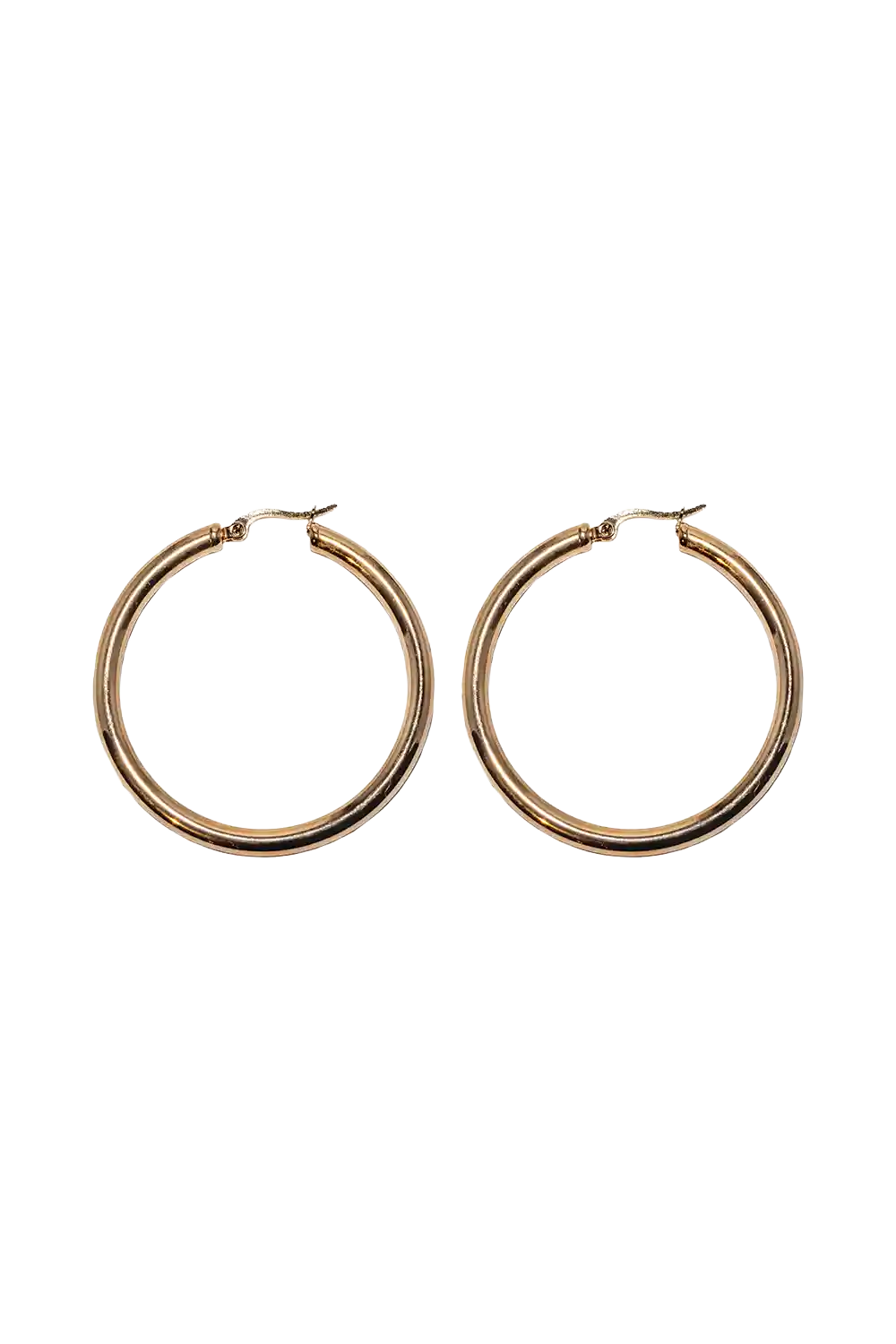 Golden Lucy hoops