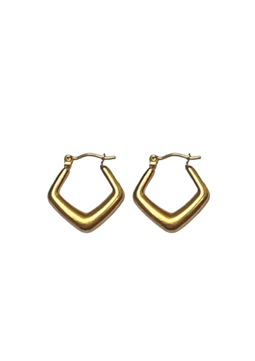 Golden rhombus hoops