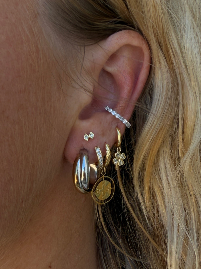 Silver Ear Cuff