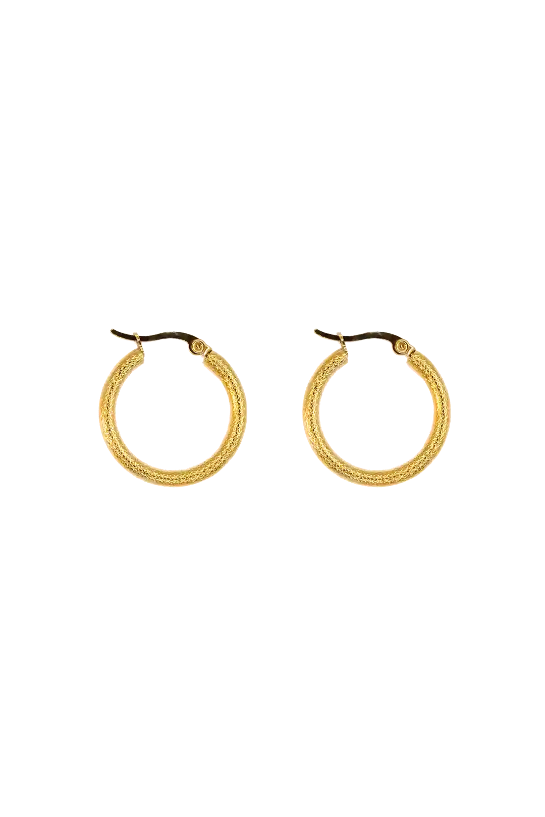 Golden modern hoops (20mm)