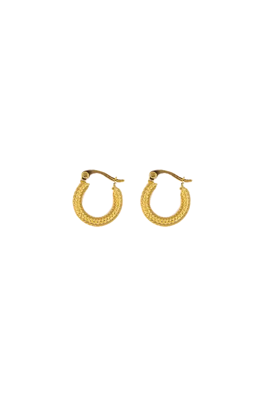 Golden modern hoops (15mm)